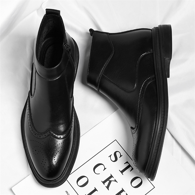 Autumn  Winter Thick Soled Men – обзор и цена Men'S Style Formal Wear