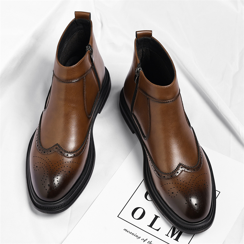 Autumn  Winter Thick Soled Men – обзор и цена Men'S Style Formal Wear