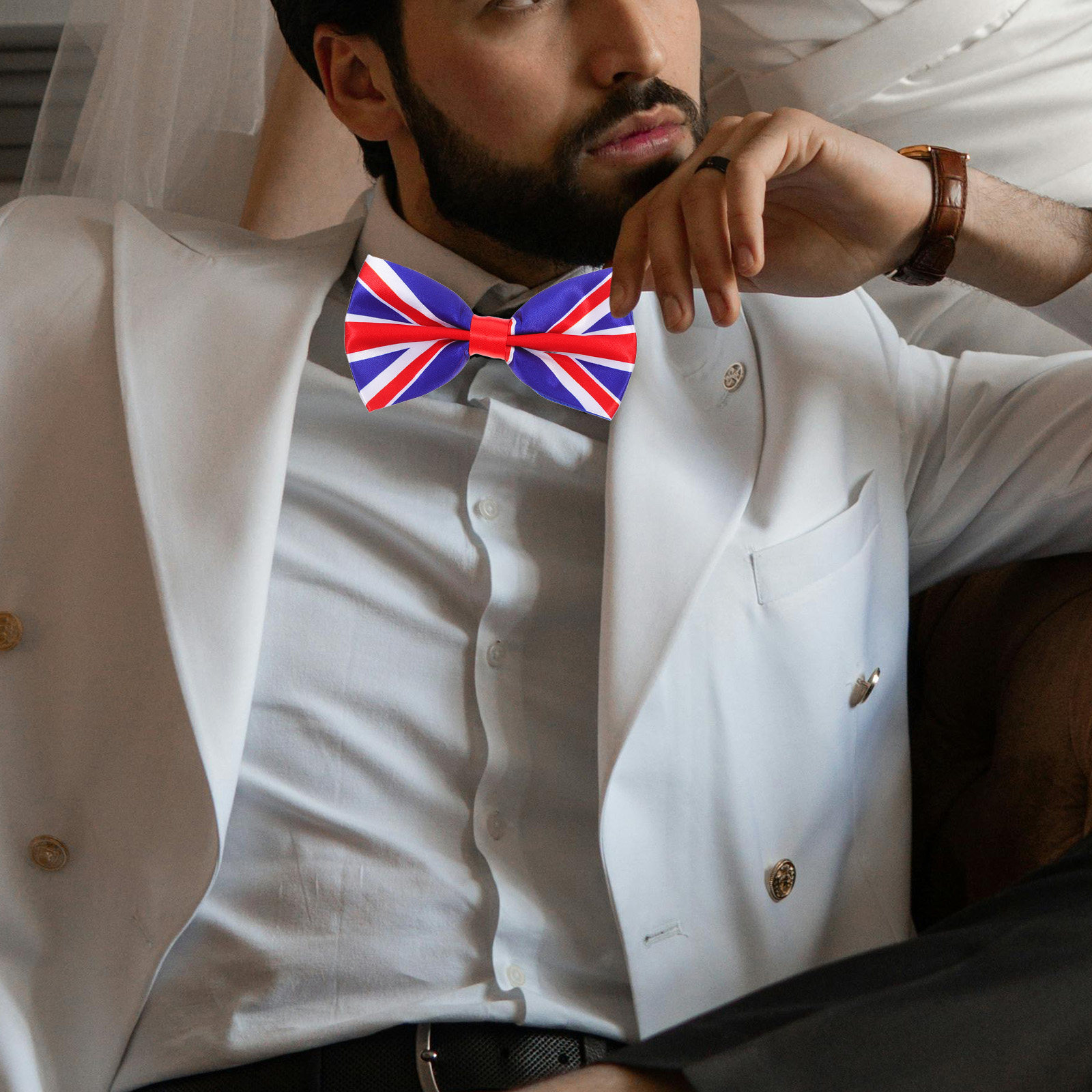 British Patriotic Bow Tie for  – обзор и цена Men'S Formal Wear For Graduation