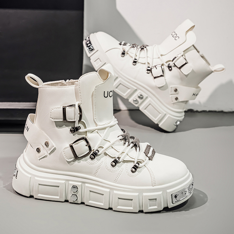 Fashion Rivet Black High top S – обзор и цена Men'S Gothic Formal Wear