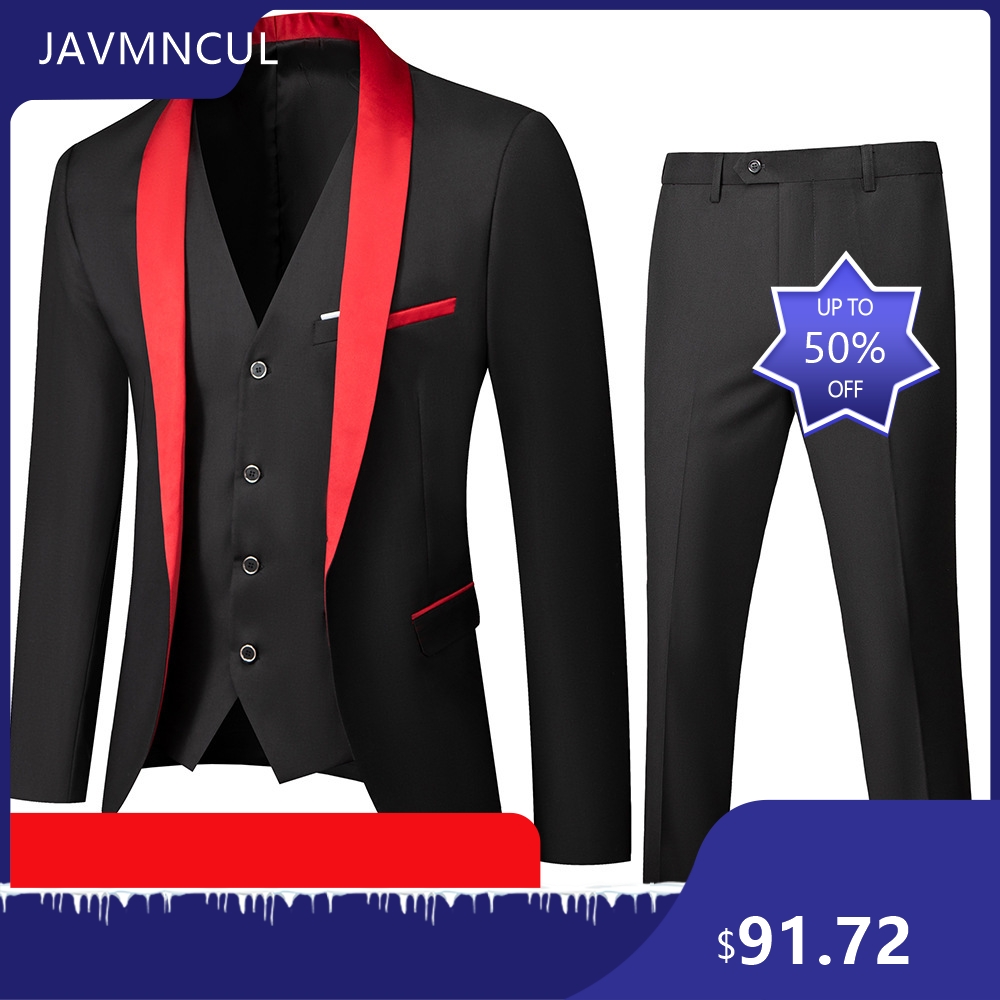 Men's Wedding 3 Piece Suit Set – обзор и цена Men'S Formal Wear For Graduation