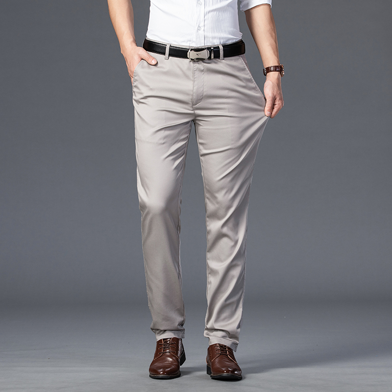 Summer Thin Men's Slim Suit Pa – обзор и цена Men'S Formal Wear