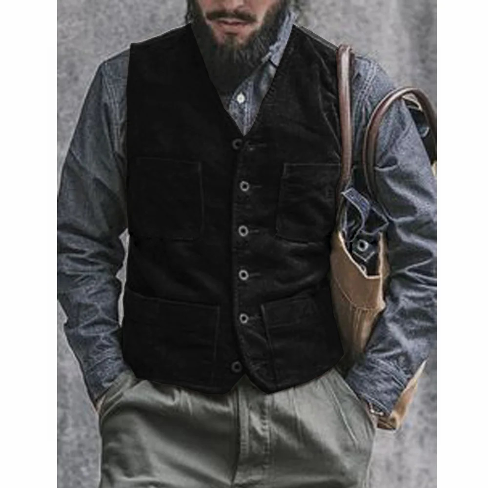 Corduroy Male Vest Suit for Me – обзор и цена Men'S Gothic Formal Wear