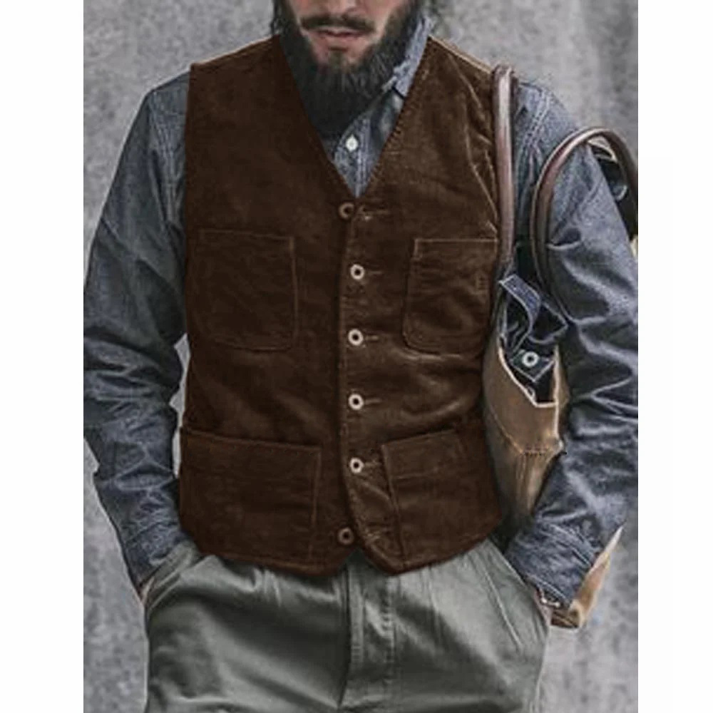 Corduroy Male Vest Suit for Me – обзор и цена Men'S Gothic Formal Wear