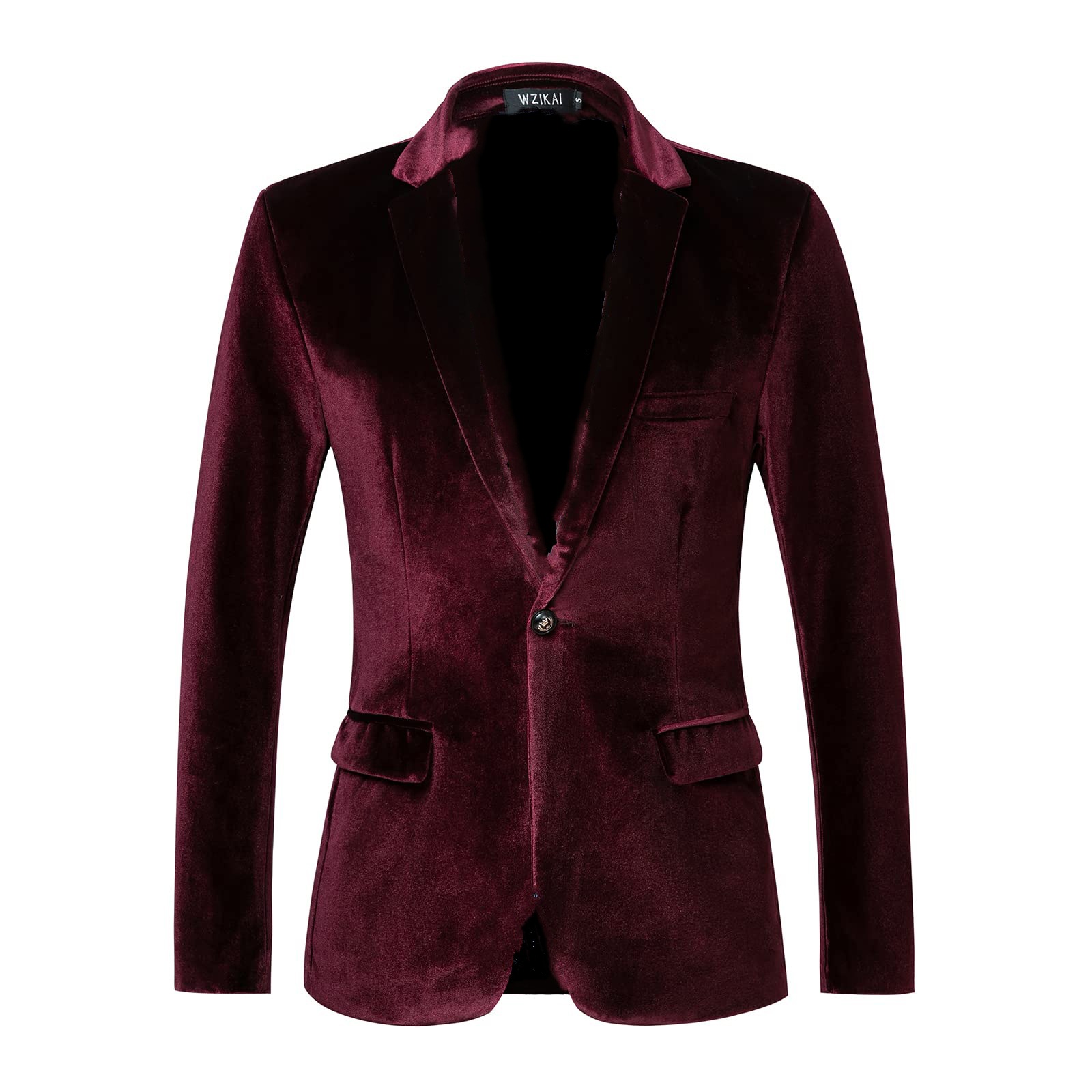 Men's Slim Fit Velvet Blazer J – обзор и цена Men'S Gothic Formal Wear