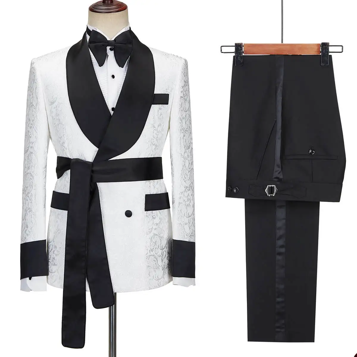 Latest Design Men's White Flor – обзор и цена Latest Men Formal Wear