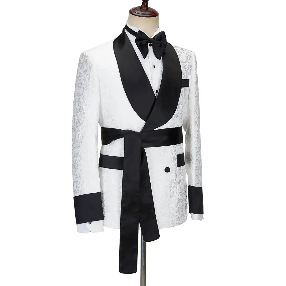Latest Design Men's White Flor – обзор и цена Latest Men Formal Wear