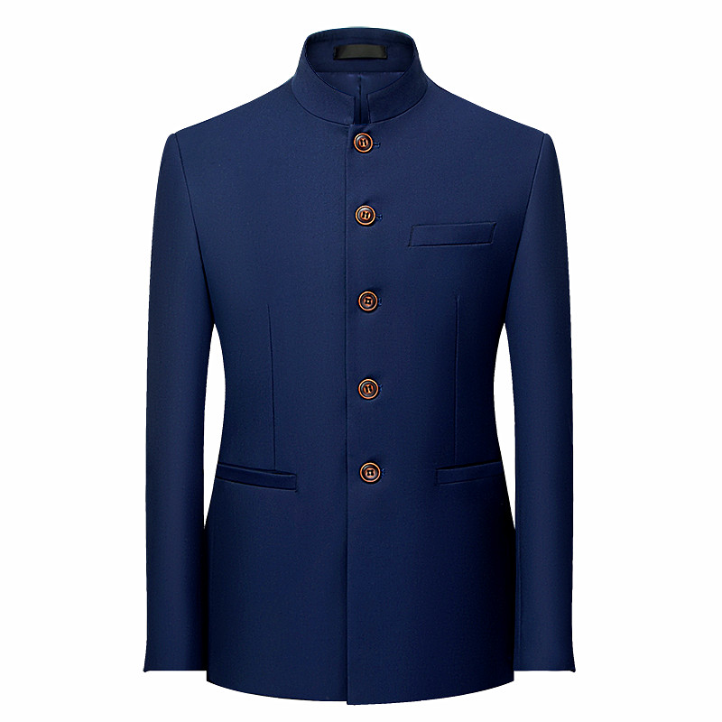2026 Men's Chinese Style Long  – обзор и цена Men'S Style Formal Wear