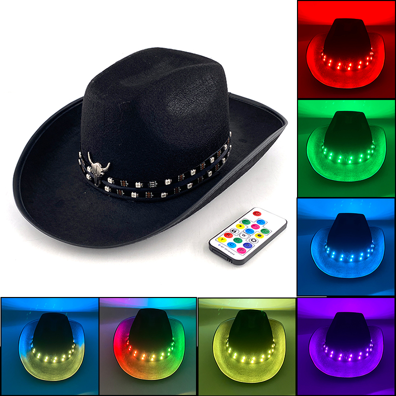 Remote Control LED Cowboy Hat  – обзор и цена Men'S Formal Wear For Graduation
