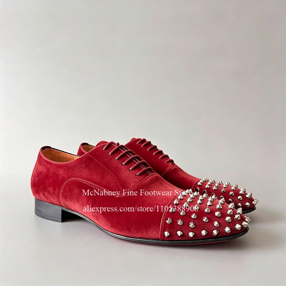 Spike Studs Leather Dress Shoe – обзор и цена Men'S Style Formal Wear