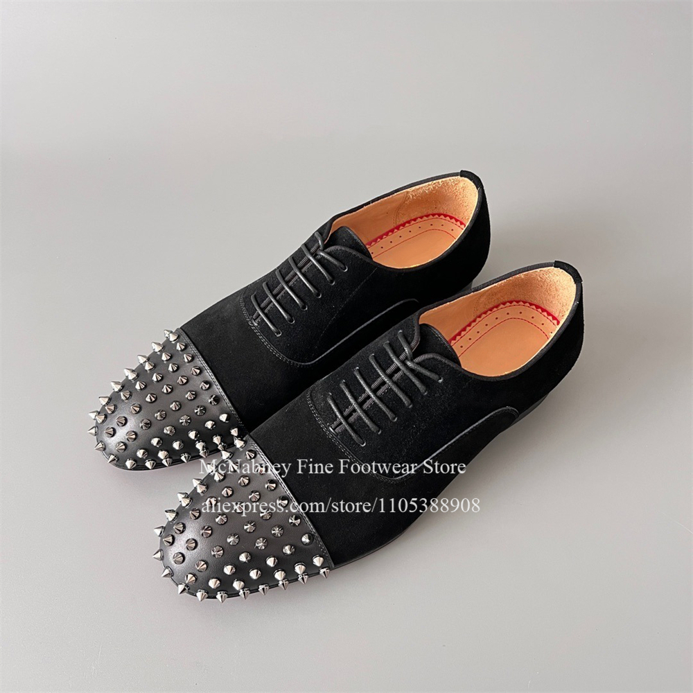 Spike Studs Leather Dress Shoe – обзор и цена Men'S Style Formal Wear