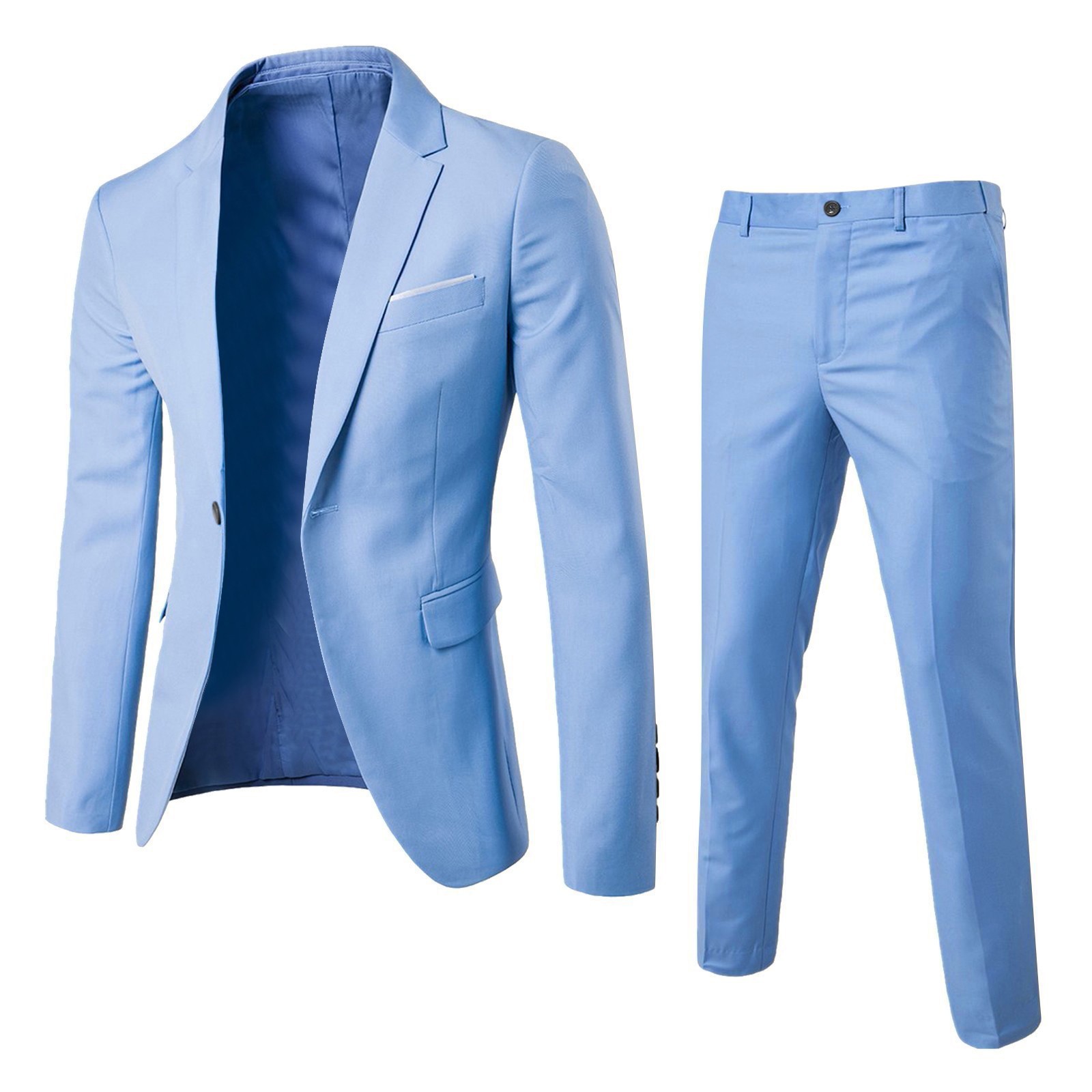 Mens Suit Set Two Piece Busine – обзор и цена Men'S Gothic Formal Wear