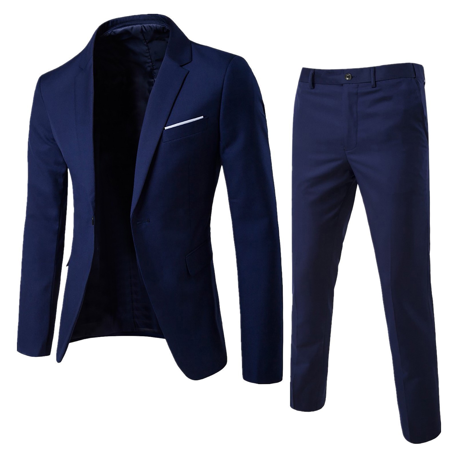 Mens Suit Set Two Piece Busine – обзор и цена Men'S Gothic Formal Wear