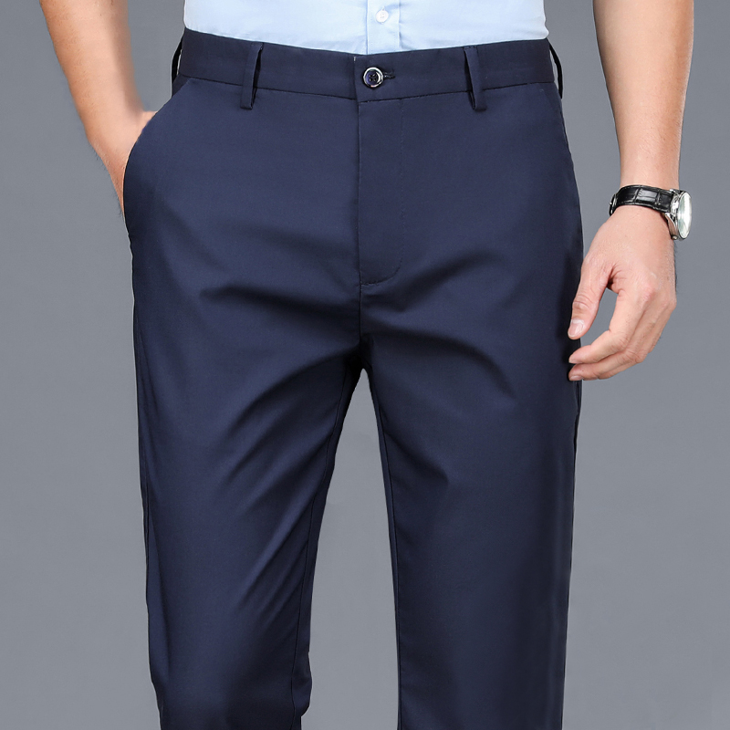 Male Smart Casual Pants Stretc – обзор и цена Men'S Formal Wear