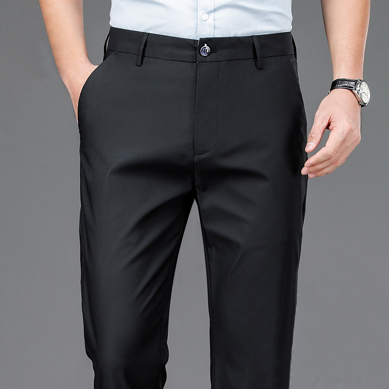 Male Smart Casual Pants Stretc – обзор и цена Men'S Formal Wear